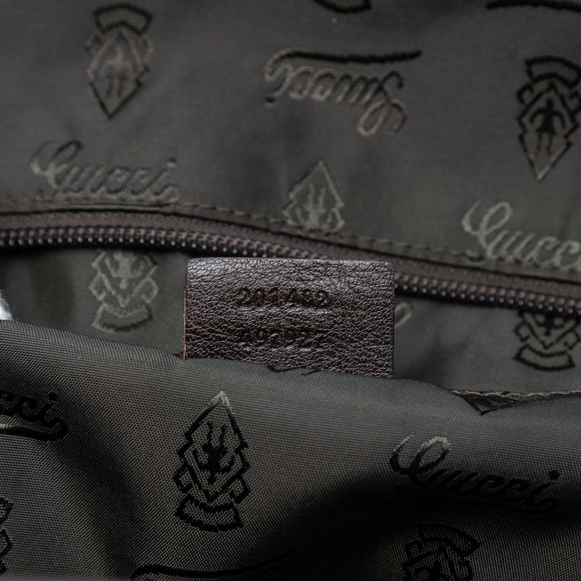 Large Guccissima Weekender Tote