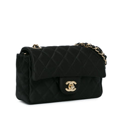 Mini Rectangular Classic Satin Single Flap