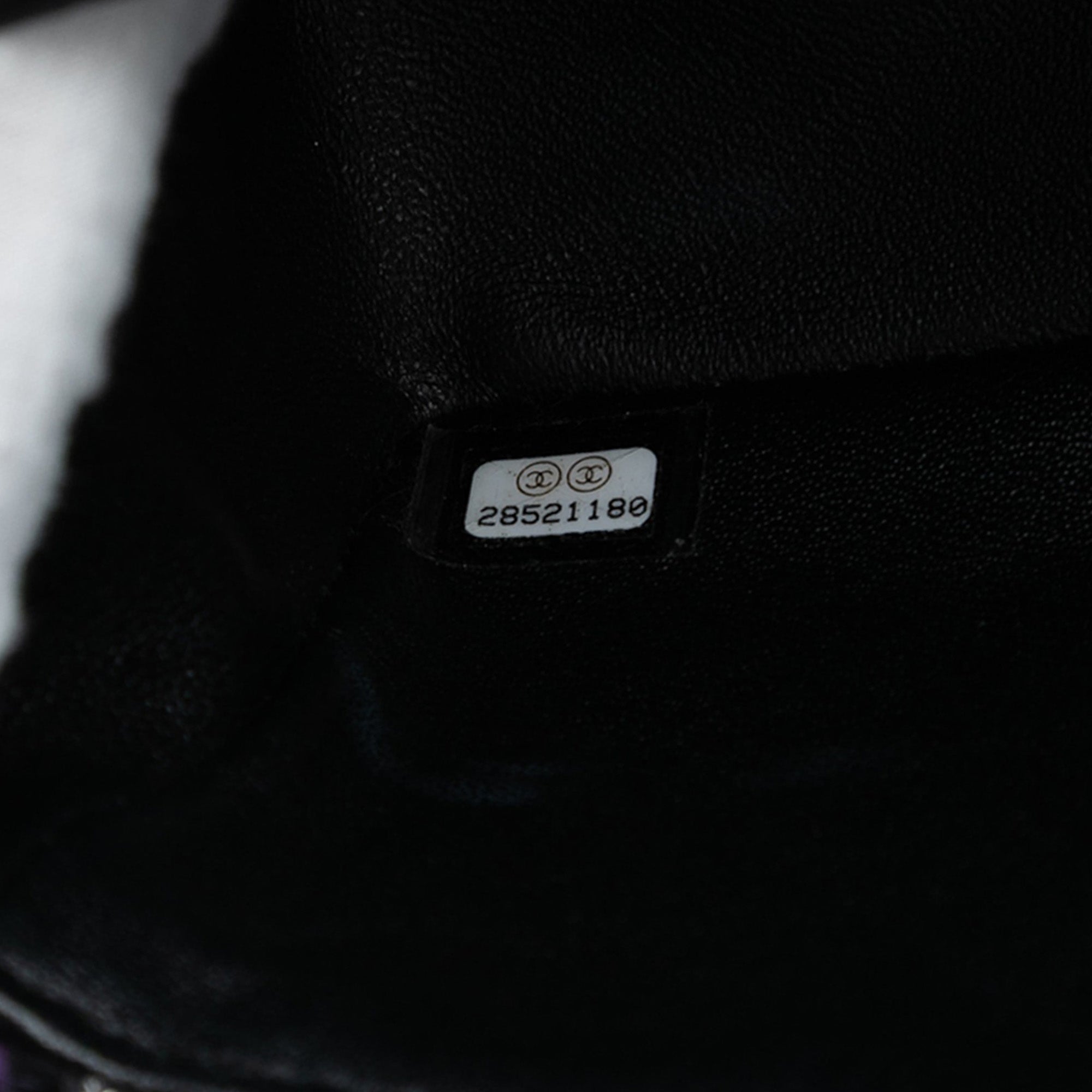 Mini Rectangular Quilted Tweed Single Flap