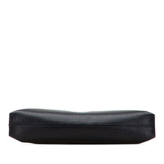 Leather Anagram T Clutch