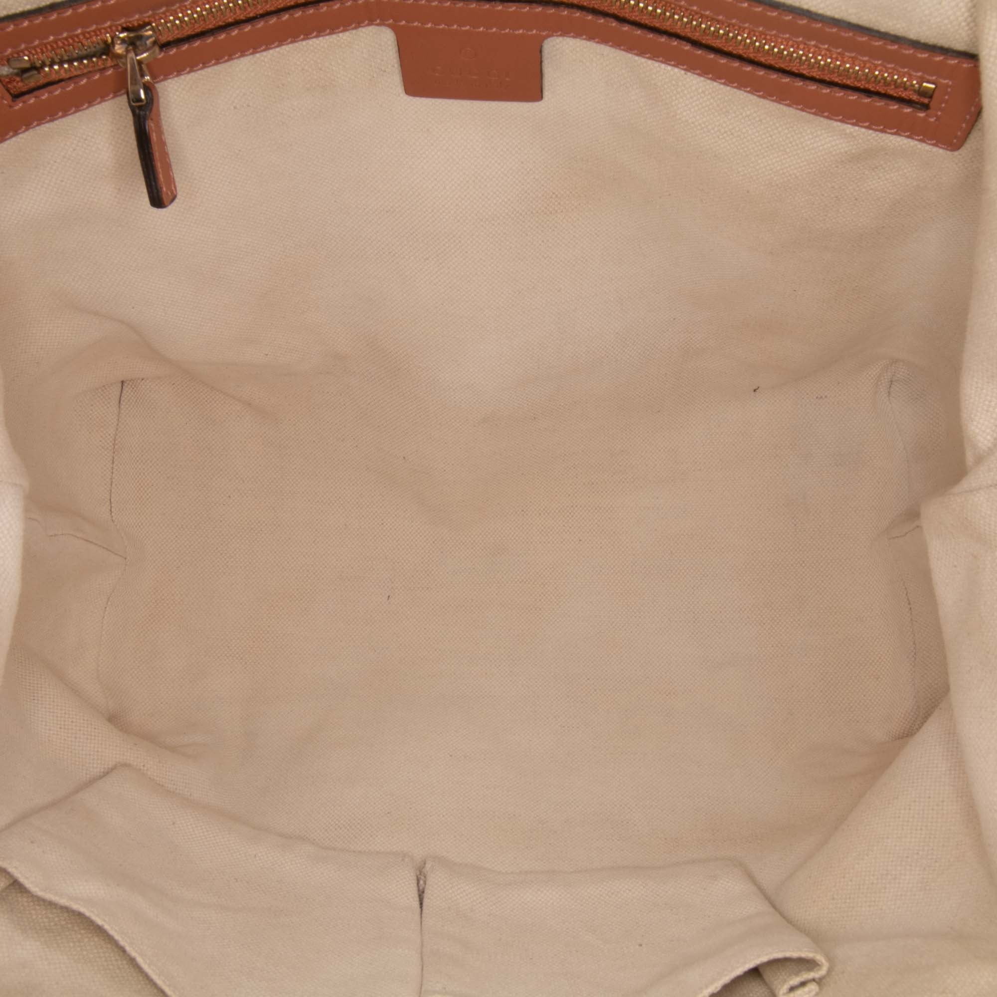 GG Canvas Heart Bit Satchel