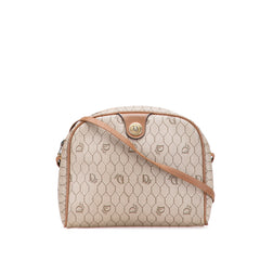 Honeycomb Coated Canvas Crossbody