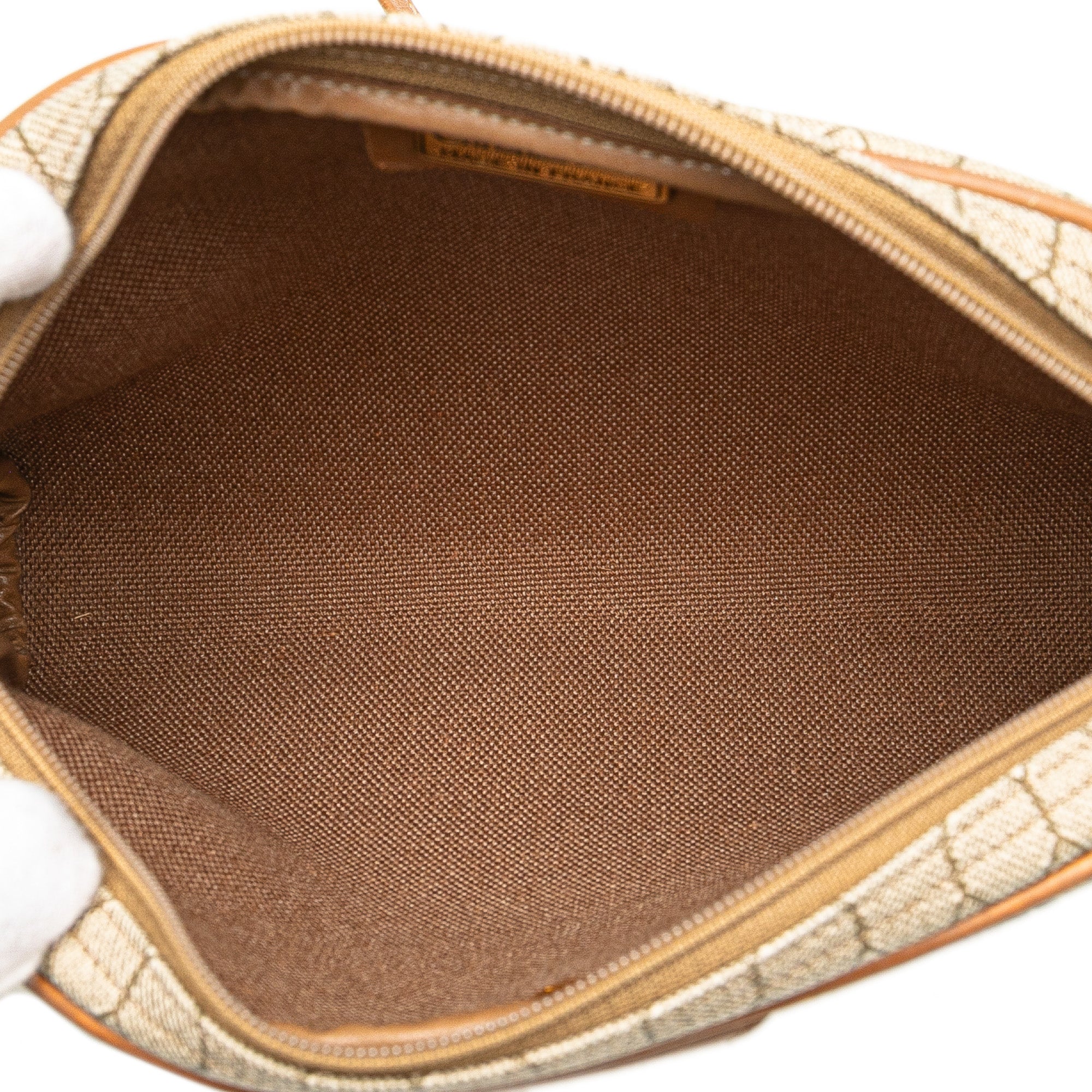 Honeycomb Coated Canvas Crossbody