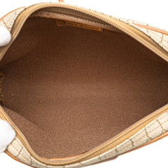 Honeycomb Coated Canvas Crossbody