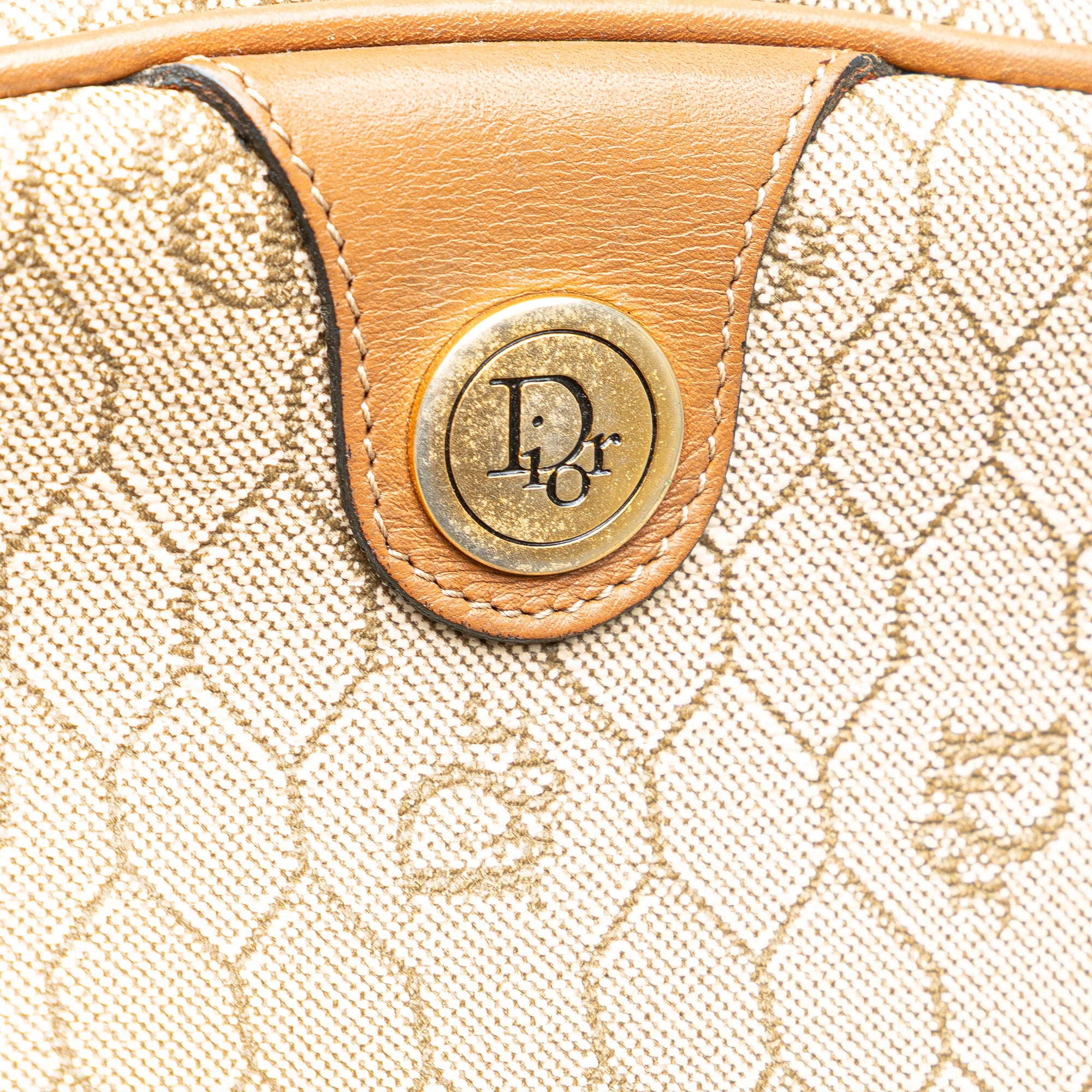 Honeycomb Coated Canvas Crossbody