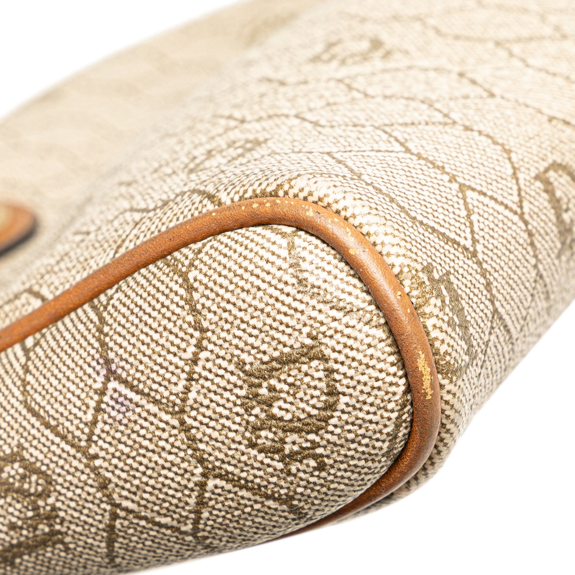 Honeycomb Coated Canvas Crossbody