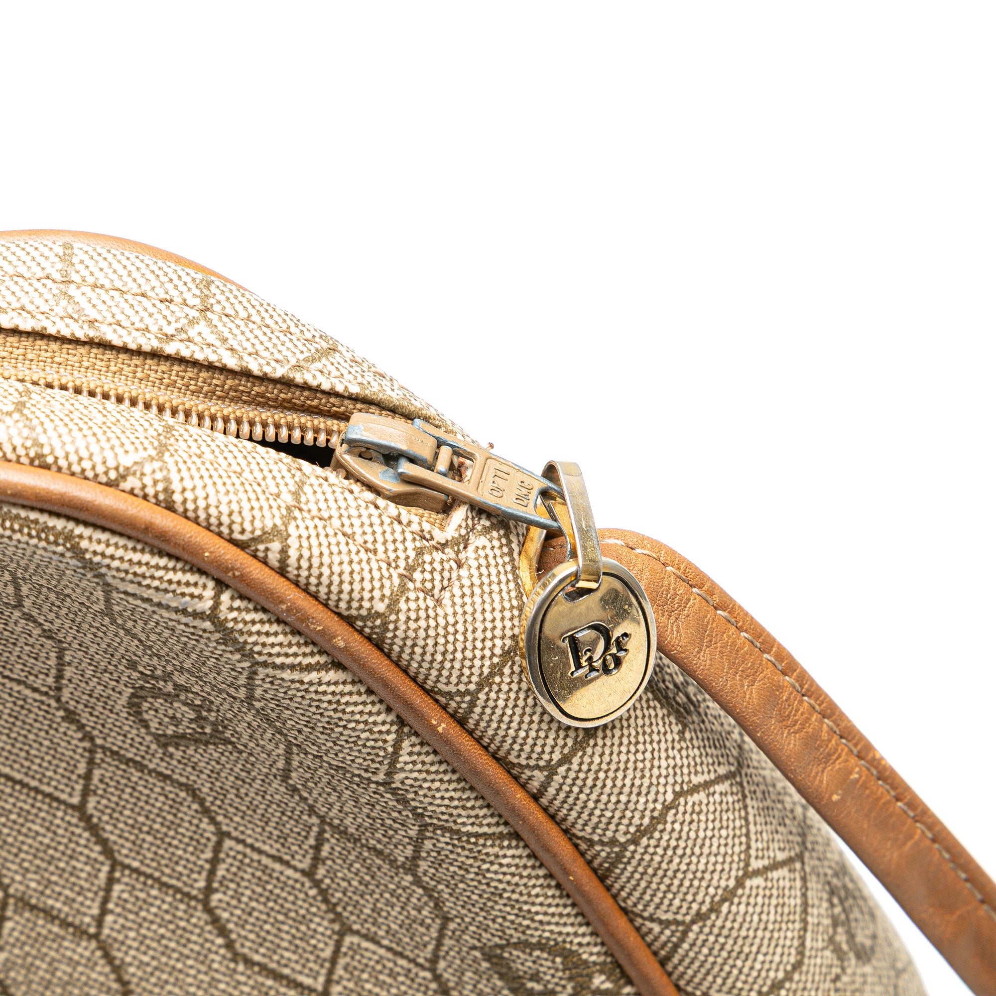 Honeycomb Coated Canvas Crossbody