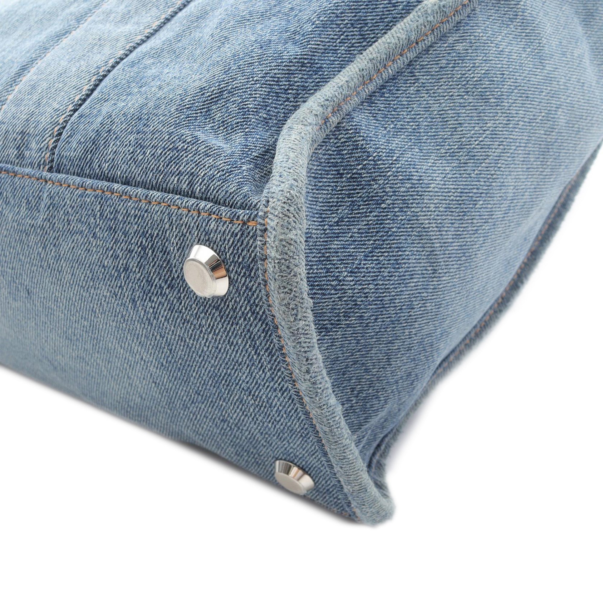 Medium Denim Hardware Tote