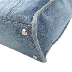 Medium Denim Hardware Tote