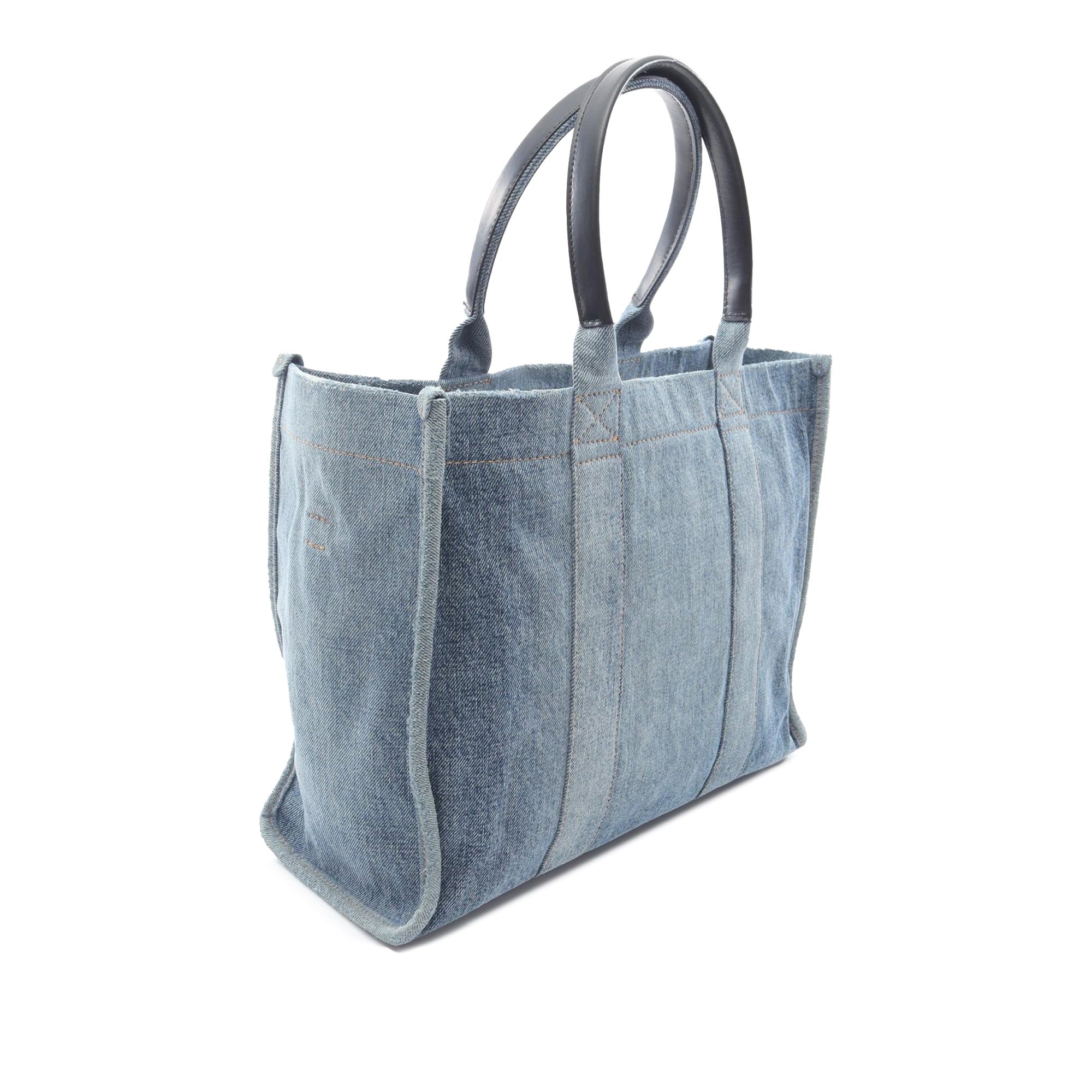 Medium Denim Hardware Tote