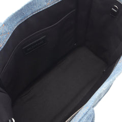 Medium Denim Hardware Tote