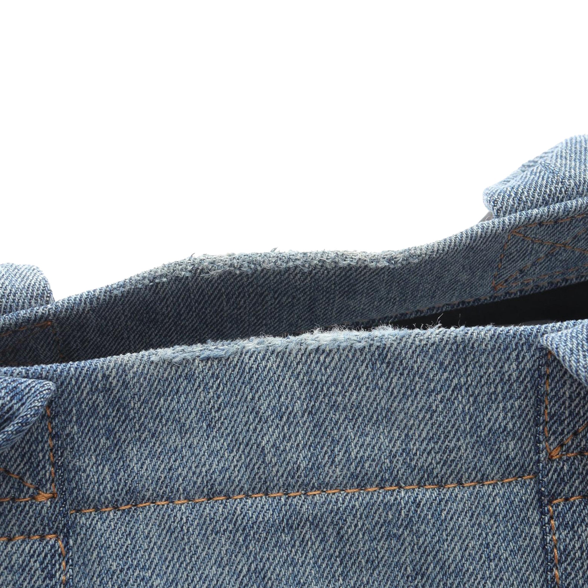 Medium Denim Hardware Tote