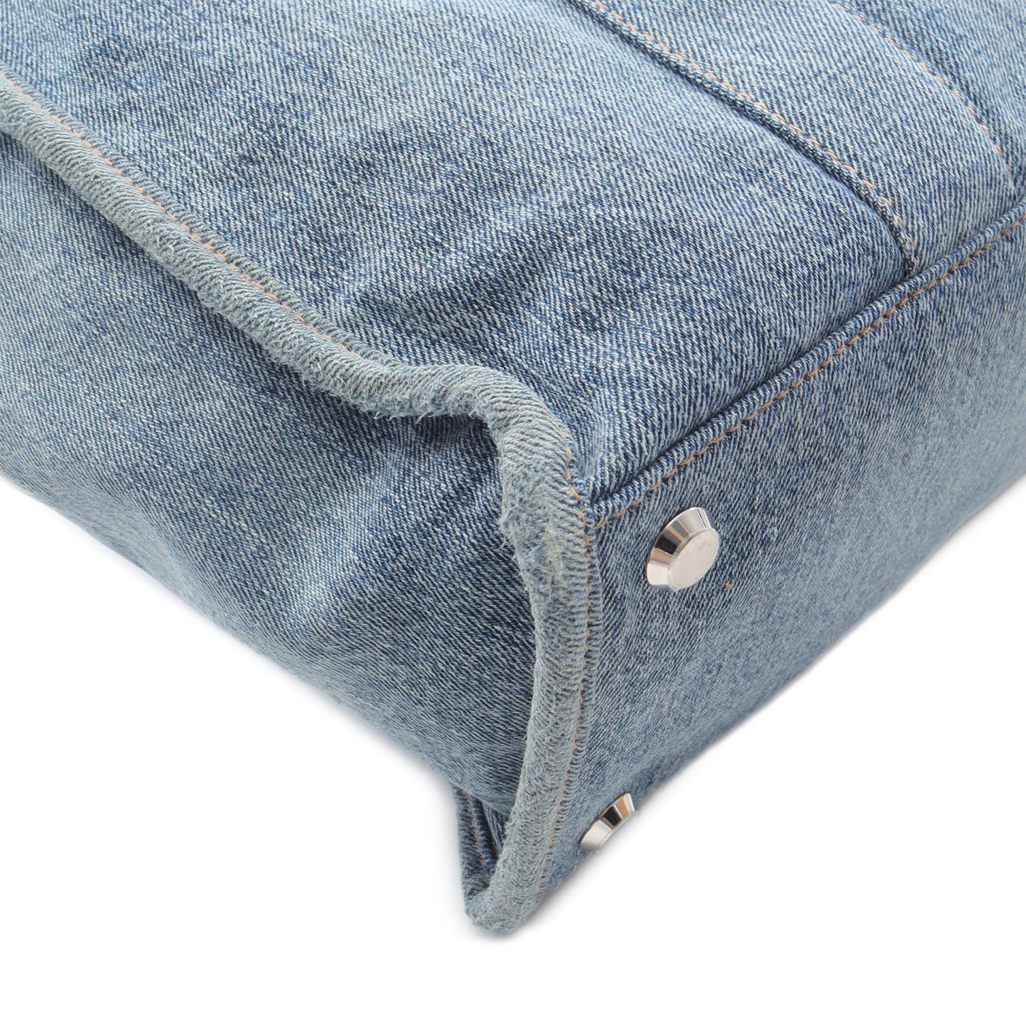 Medium Denim Hardware Tote