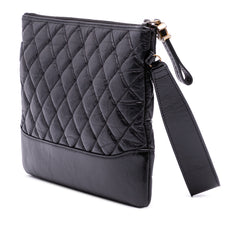 Medium Aged Calfskin Gabrielle O Case Clutch