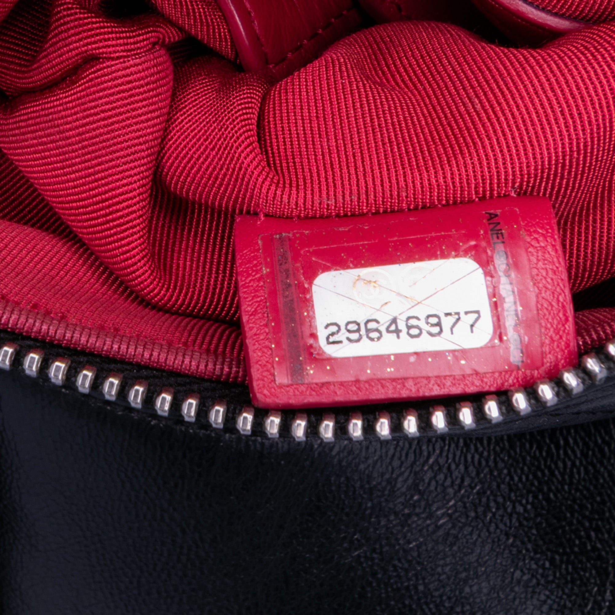 Medium Aged Calfskin Gabrielle O Case Clutch