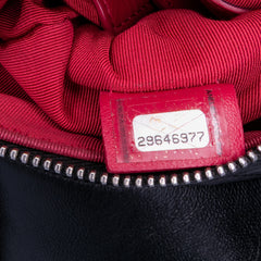 Medium Aged Calfskin Gabrielle O Case Clutch