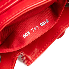 Mini Patent Bamboo Drawstring Backpack