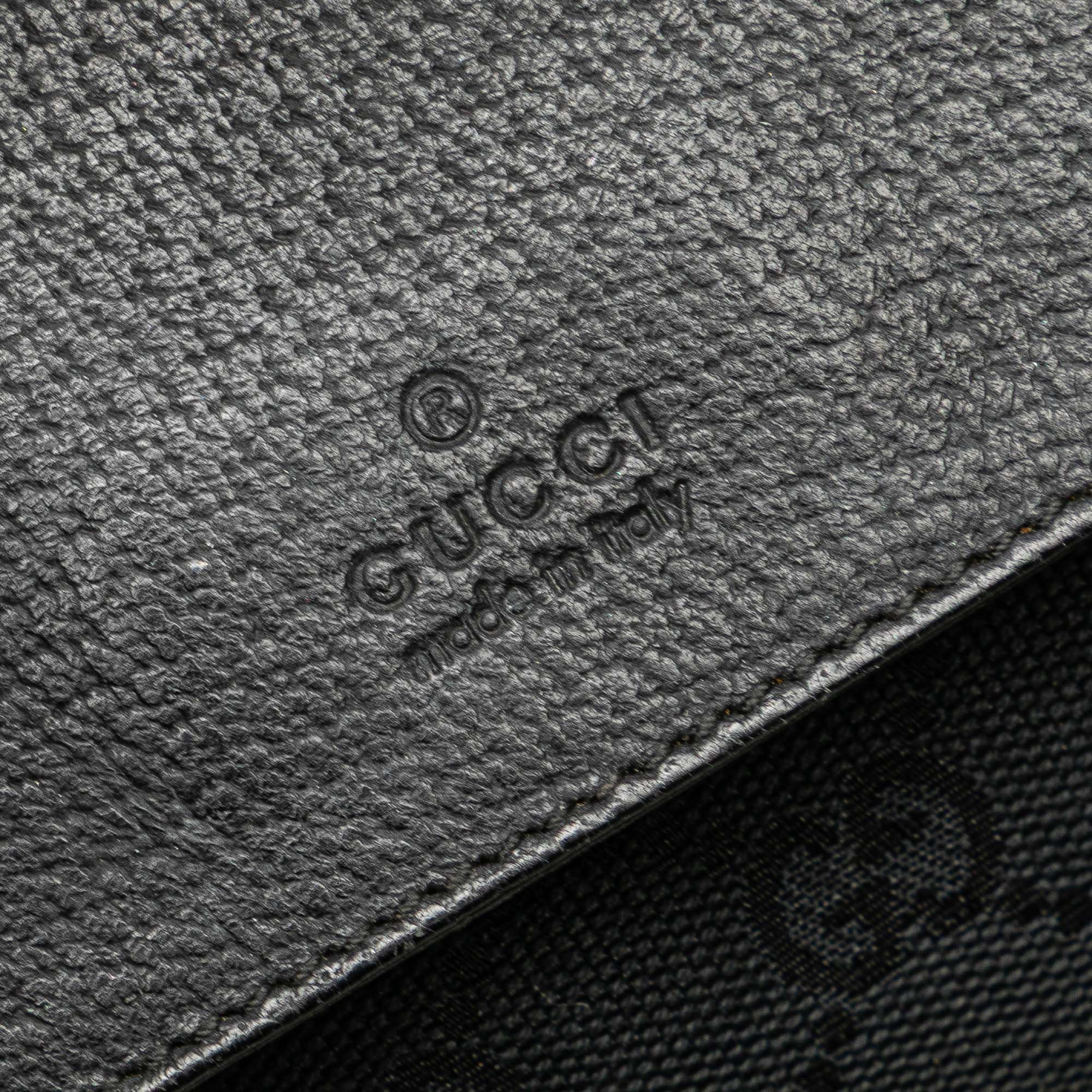 GG Canvas Double Pocket Belt Bag