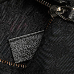 GG Canvas Double Pocket Belt Bag