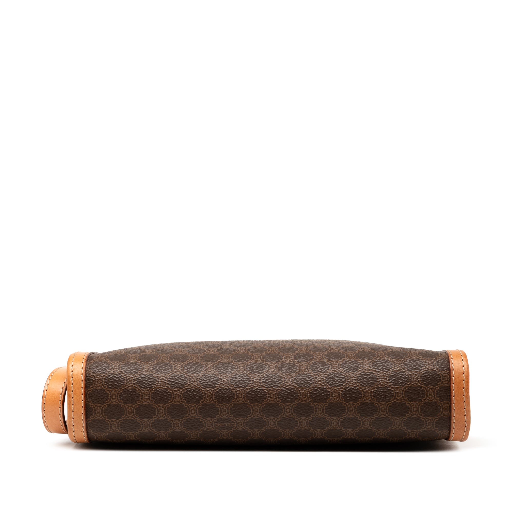 Macadam Coated Canvas Clutch