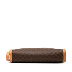 Macadam Coated Canvas Clutch