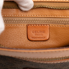 Macadam Coated Canvas Clutch