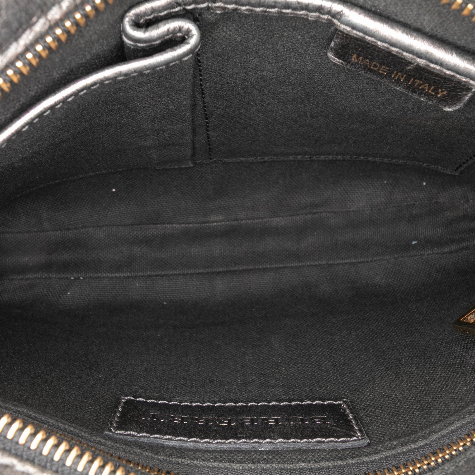 Shimmer Check Coated Canvas Crossbody