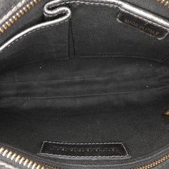 Shimmer Check Coated Canvas Crossbody