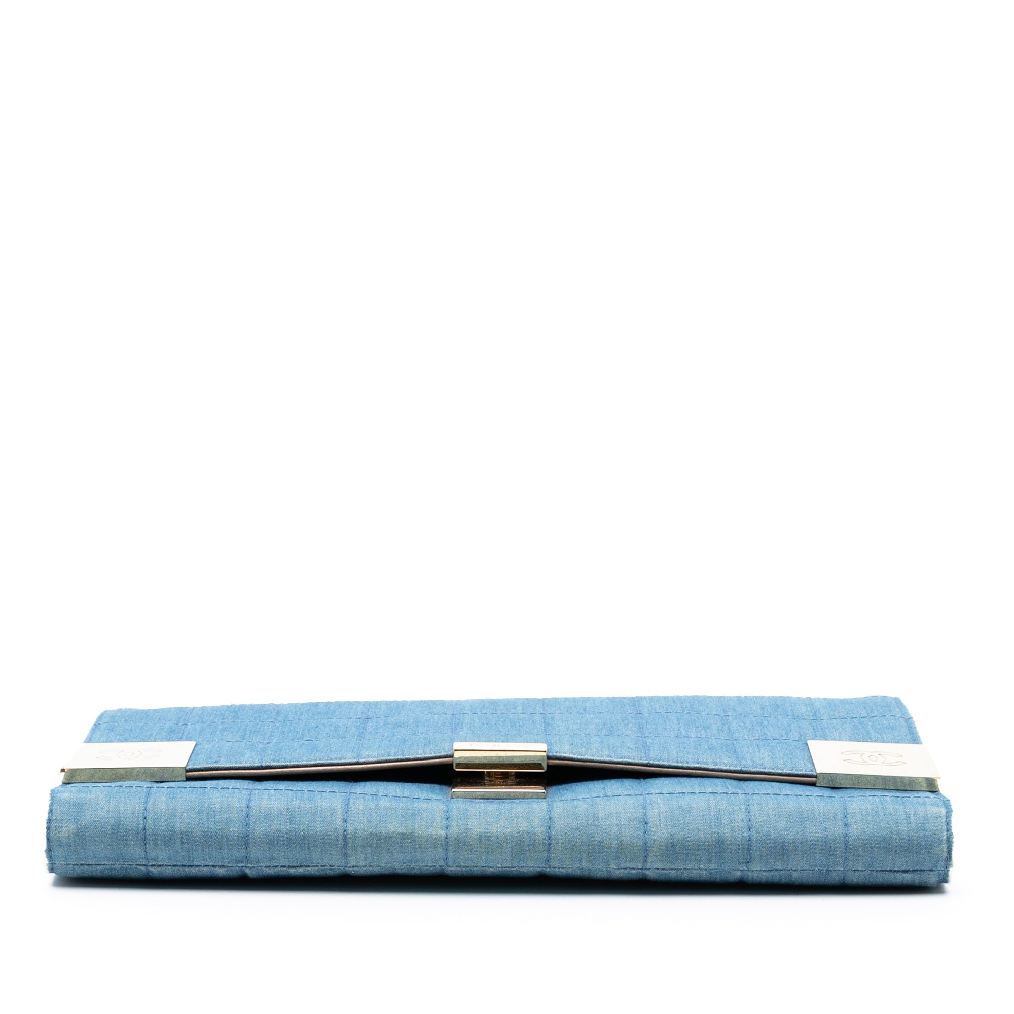 CC Chocolate Bar Denim Flap