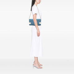 CC Chocolate Bar Denim Flap