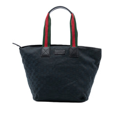 GG Canvas Web Tote