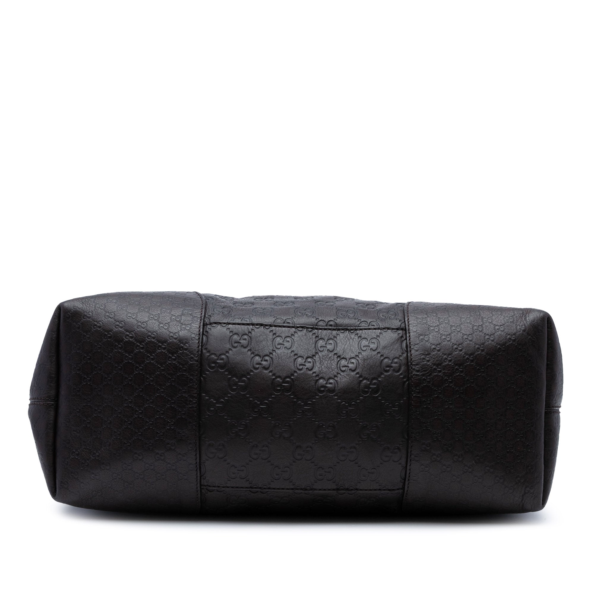 Large Guccissima Bree Fold Over Tote