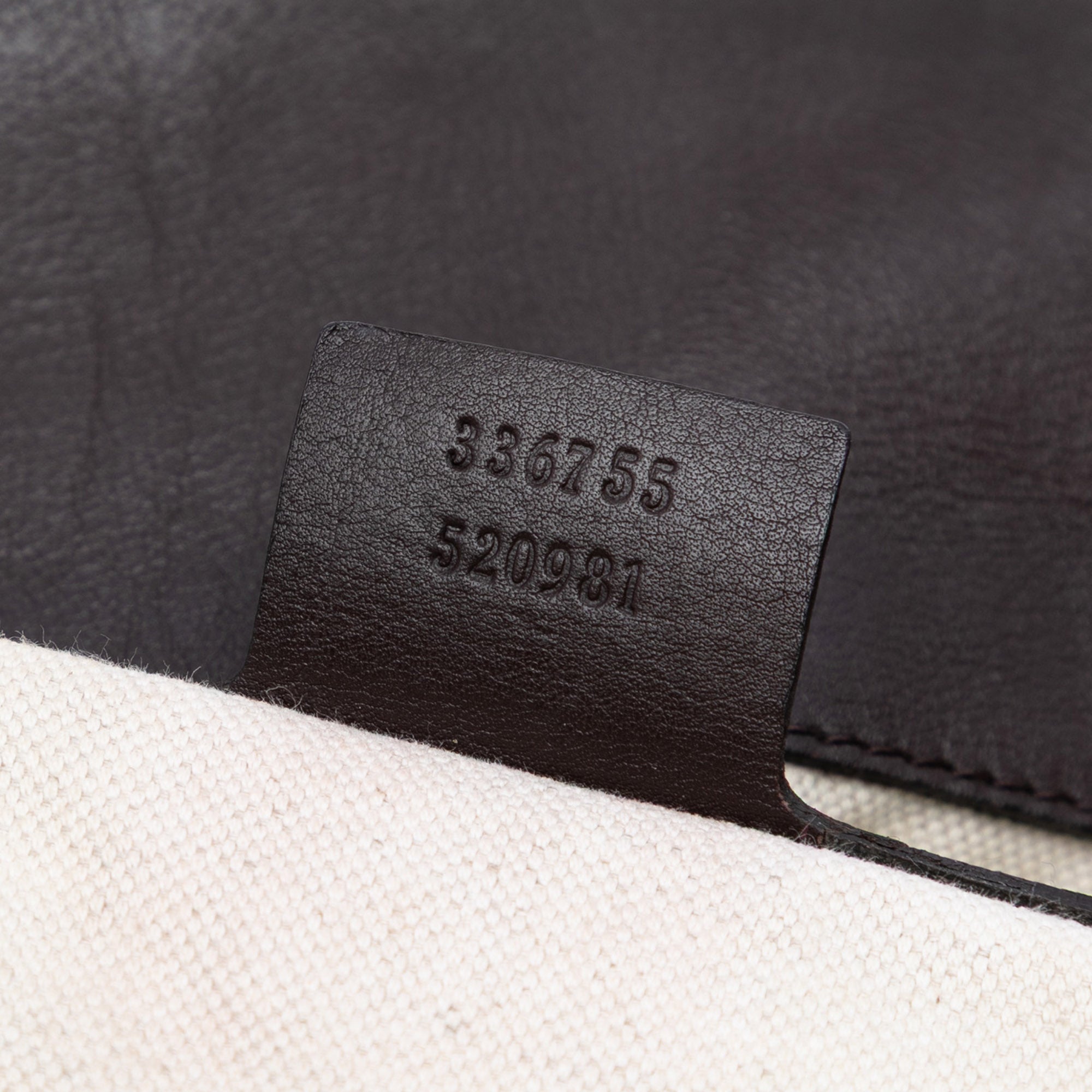 Large Guccissima Bree Fold Over Tote