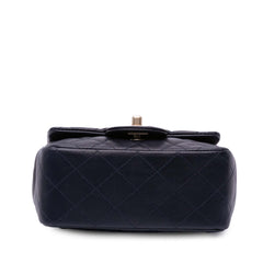 Mini Square Classic Lambskin Single Flap