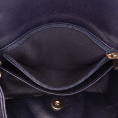 Mini Square Classic Lambskin Single Flap