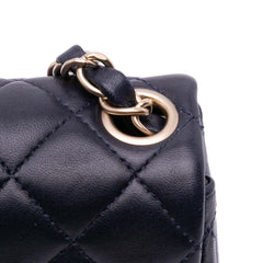 Mini Square Classic Lambskin Single Flap