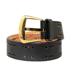 Monogram Mahina Perforated Phoenix Belt_0