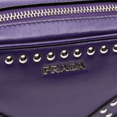Mini Leather Studded Camera Bag