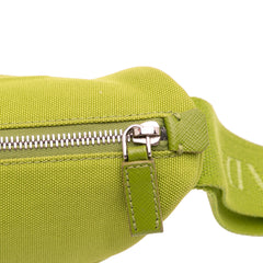 Canvas Canapa Triangle Logo Wristlet Clutch