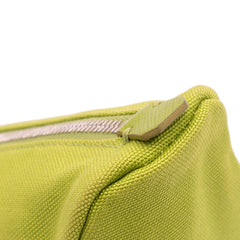 Canvas Canapa Triangle Logo Wristlet Clutch