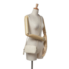 Small CC Flat Quilted Caviar Camera Bag