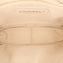 Small CC Flat Quilted Caviar Camera Bag