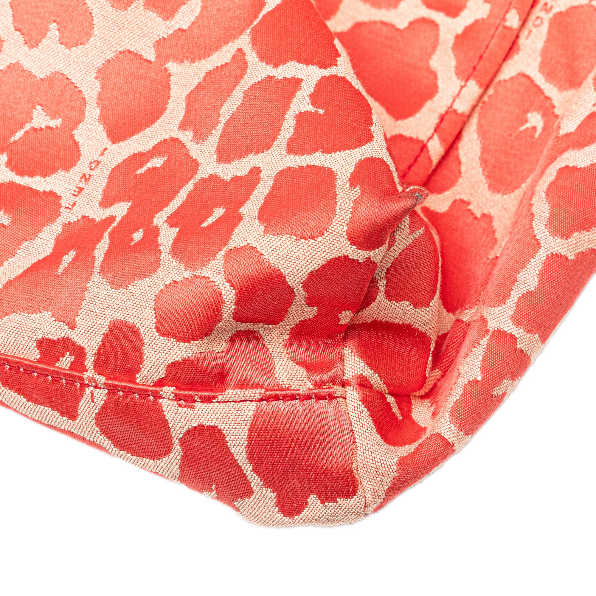 Leopard Print Canvas Shopper Tote