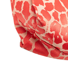 Leopard Print Canvas Shopper Tote