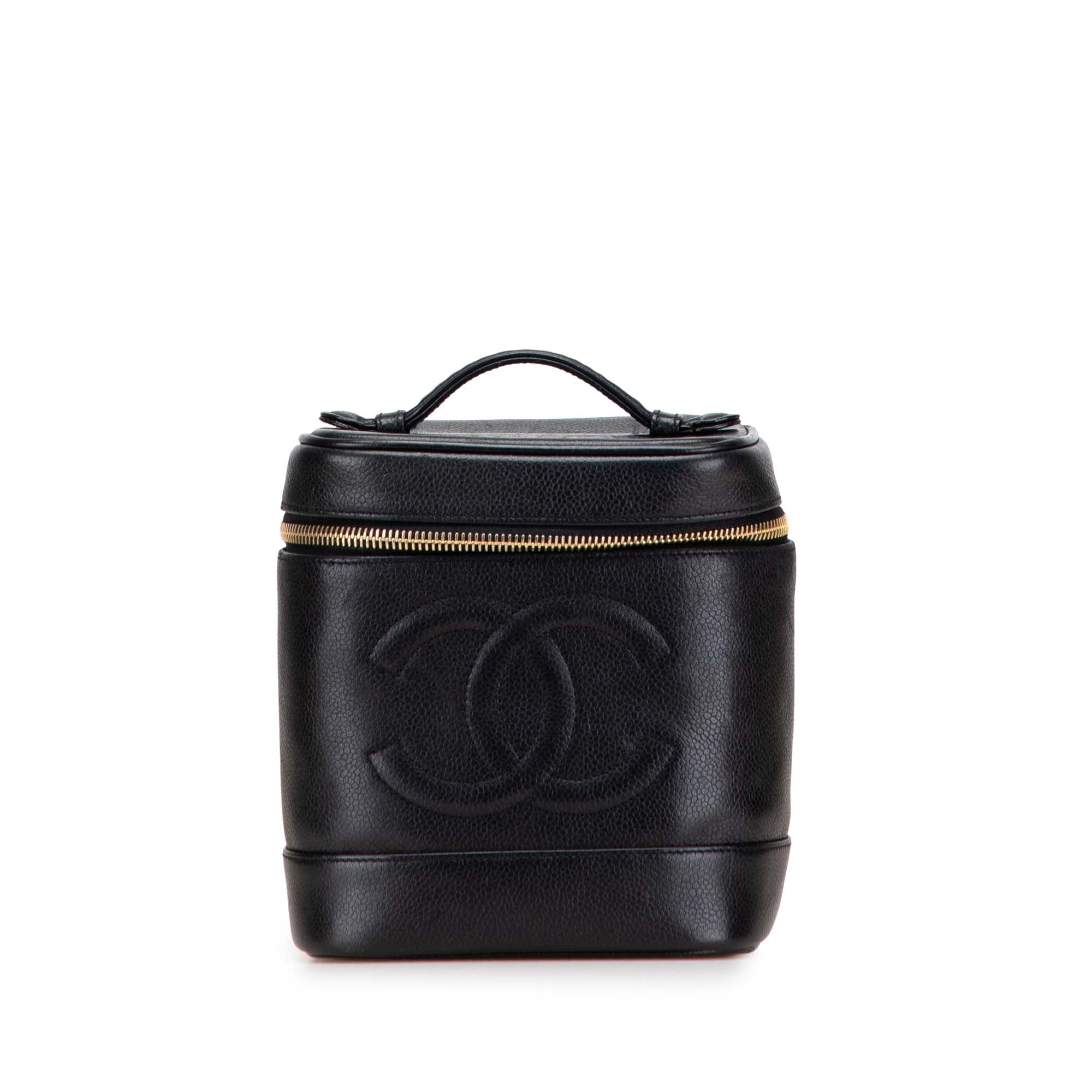 CC Caviar Vanity Case