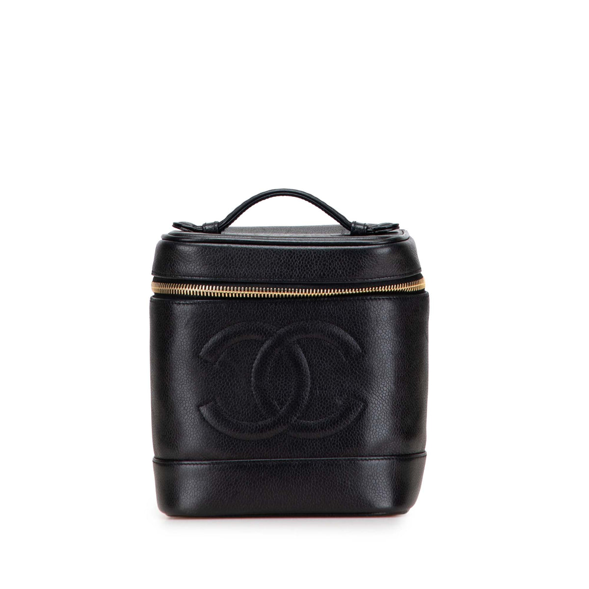 CC Caviar Vanity Case