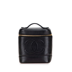 CC Caviar Vanity Case