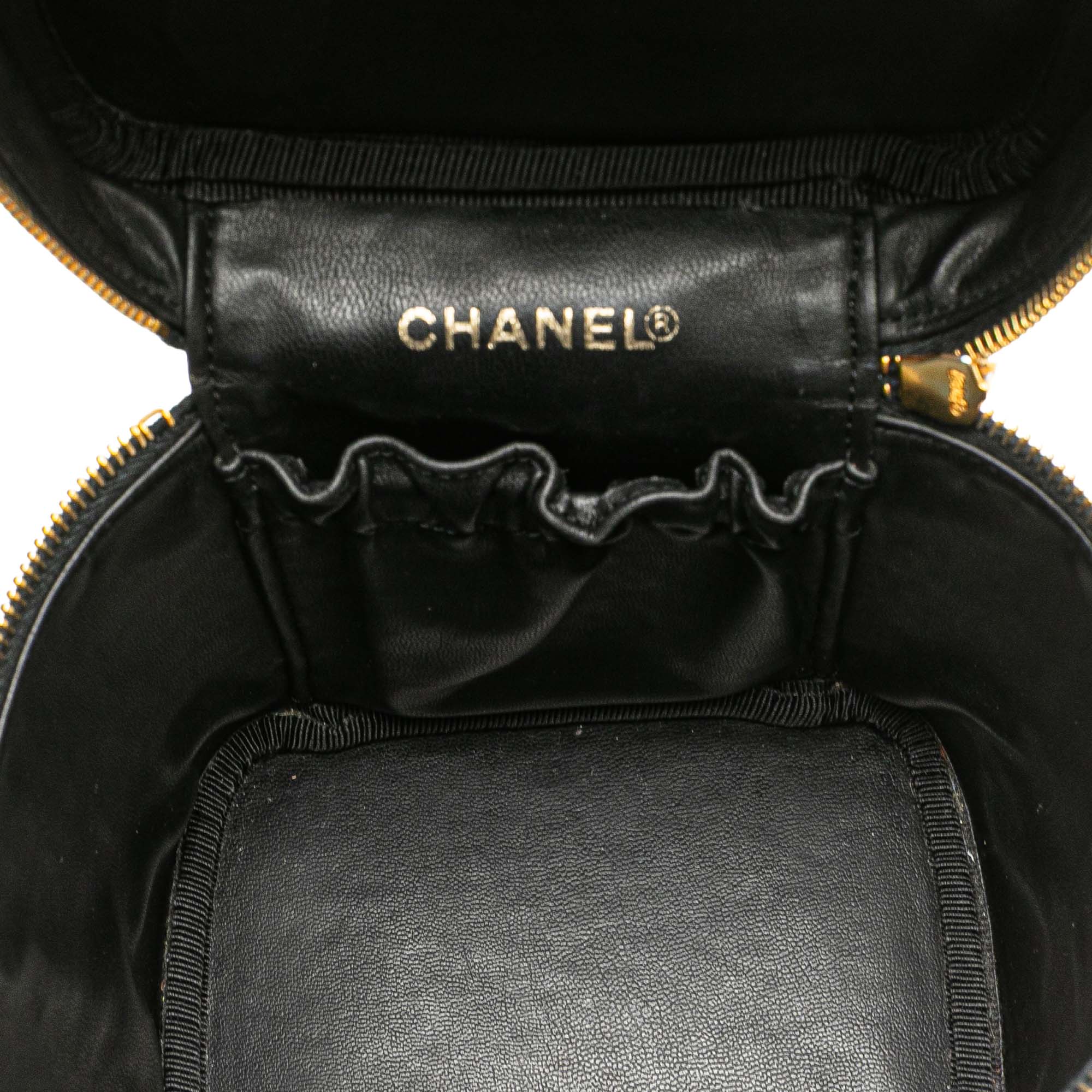 CC Caviar Vanity Case