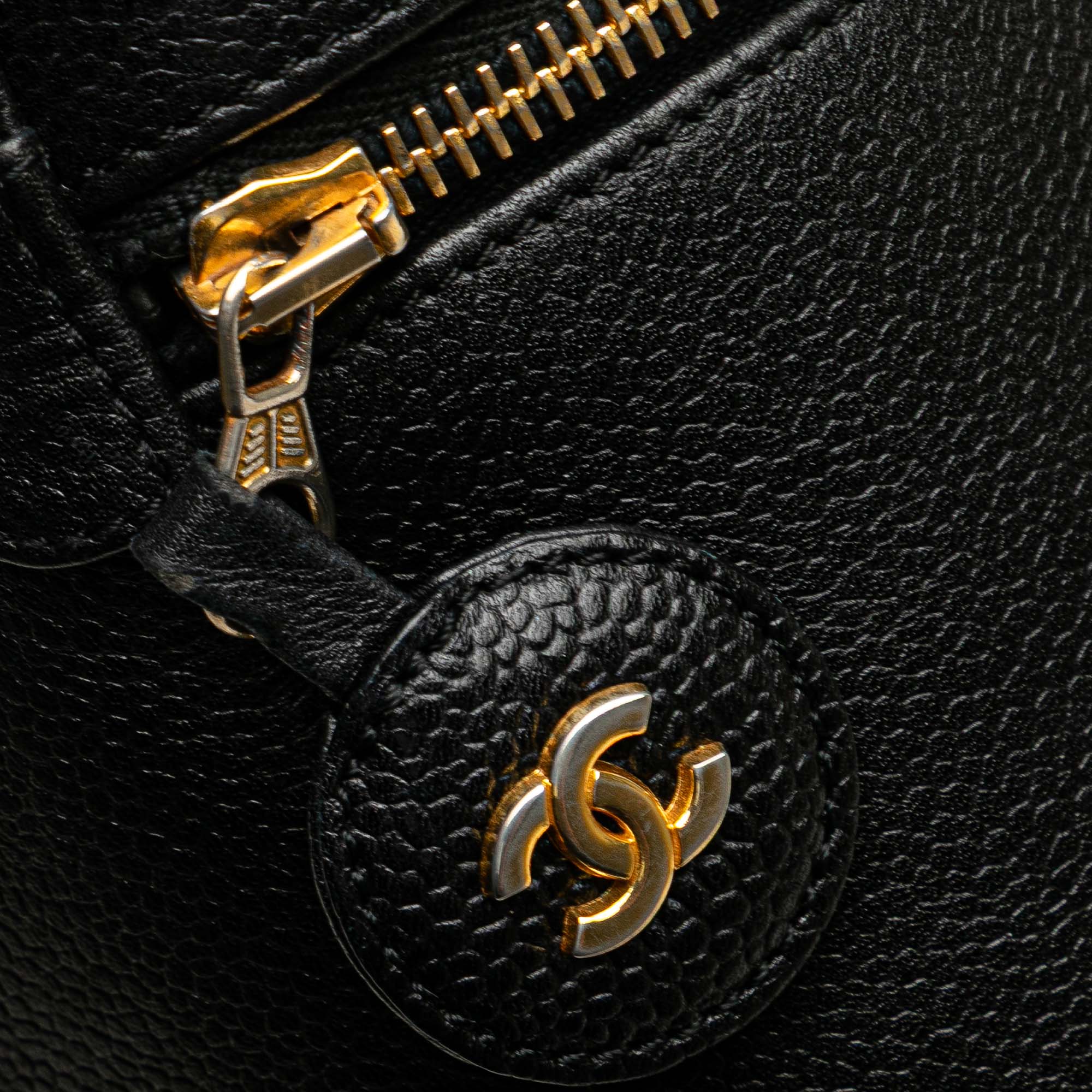 CC Caviar Vanity Case