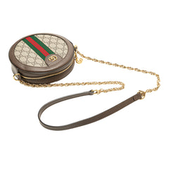 Mini GG Supreme Round Ophidia Crossbody